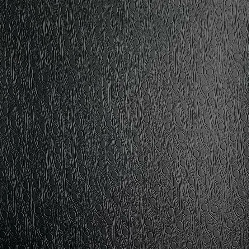 Crna PVC koža za cipele