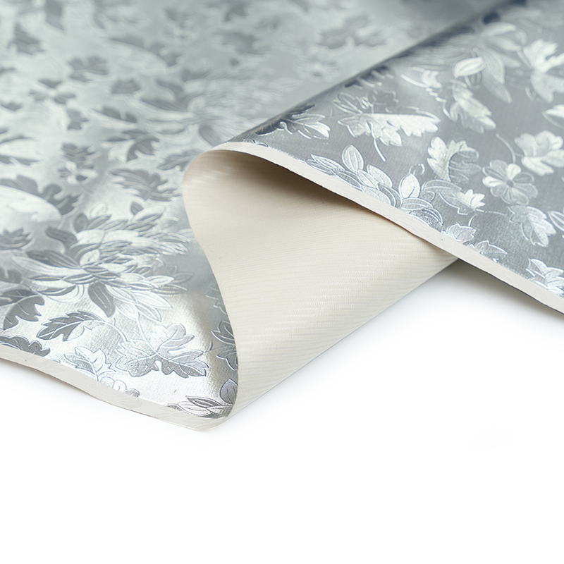 Uzorak sljedbenika srebrna koža za torbu