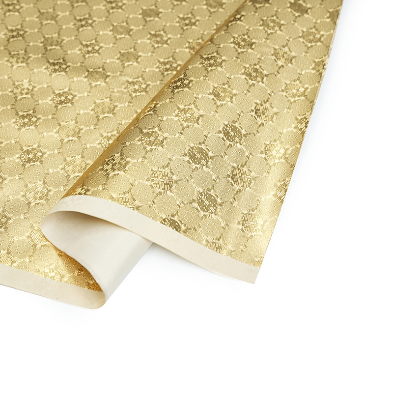 Sjajna zlatna umjetna koža za torbu